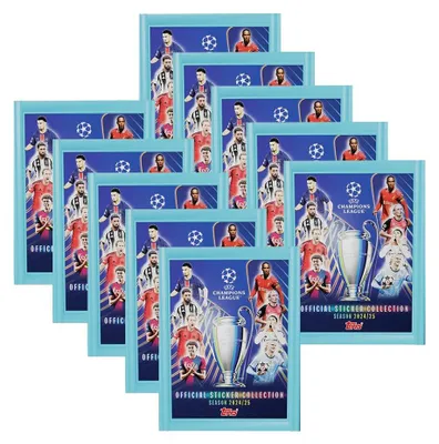 Produktbild von Topps - Champions League 2024/2025 - Sammelsticker - 10 Tüten
