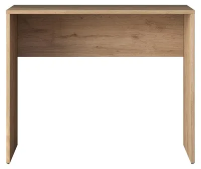 Image de Bureau d'étude en Bois MDF noyer - L 90 × P 40 × H 73 cm