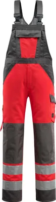 Image de MASCOT® uni Warnschutzhose Gosford rot Größe 48