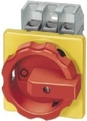 Produktbild von Siemens Lasttrennschalter 3LD, Hauptschalter, 3P, IP65, 106 mm, 120 mm, 129 mm, 98 mm