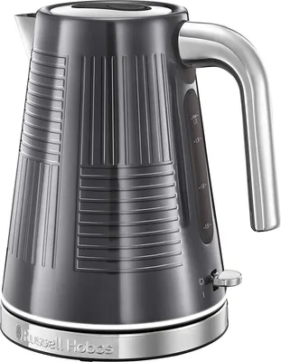 Produktbild von Russell Hobbs Geo Steel 25240-56 Wasserkocher Silber One Size / EU Plug 220V Silber One Size
