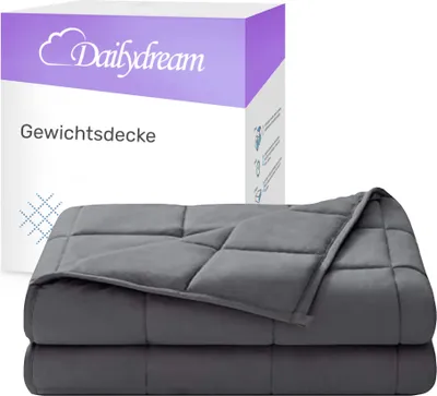 Produktbild von DD Gewichtsdecke | Adults | Baumwolle | Grey | 135x200 | 4,5 kg