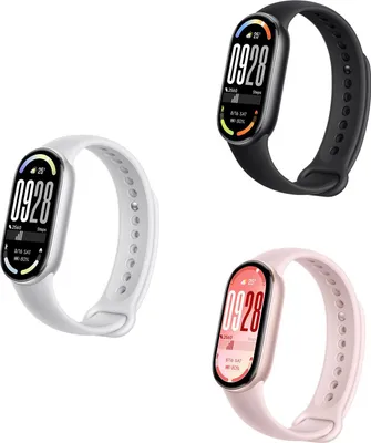 Produktbild von XIA SMART BAND 10 MID.BLACK, Farbe:Silber