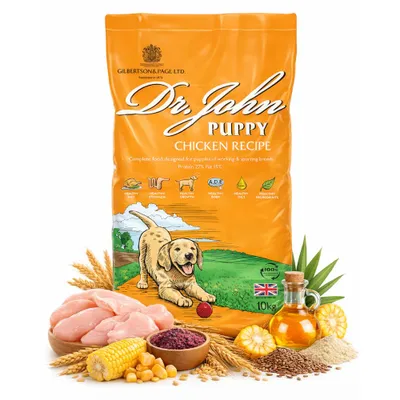Zdjęcie produktu dla Karma dla szczeniąt 10 kg – sucha karma dla szczeniąt – Dr John Puppy