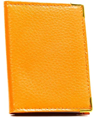 Produktbild von Lederkartenetui 302-BL-ORANGE