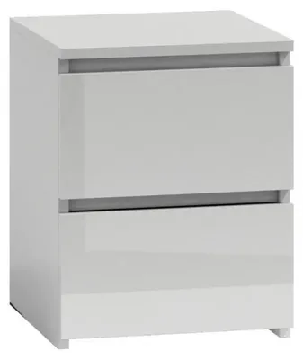 Image de Table de chevet TAAVI – blanc brillant