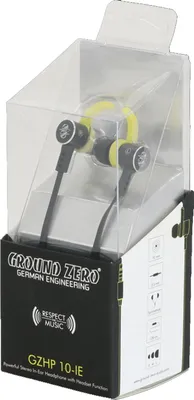Produktbild von Ground Zero GZHP 10-IE | In Ear Kopfhörer