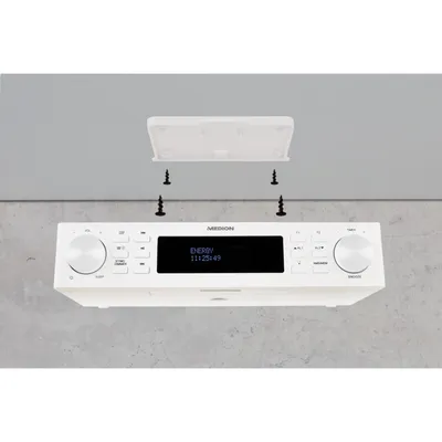 Produktbild von Medion LIFE Küchenradio LCD Display, DAB+/PLL-UKW Radio, Bluetooth 5.0, LED-Beleuchtung, 2 x 1,5 W RMS
