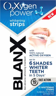 Produktbild von BLANX O3X Zahnaufhellungsstreifen, 10 Stck