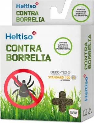 Produktbild von Heltiso Contra Borrelia Sztulpeny dziecięce, 1 para