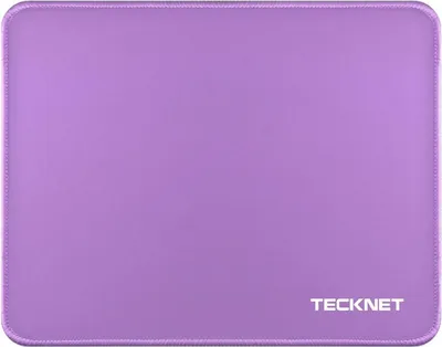 Produktbild von TECKNET Mauspad 280x210 mm Gaming Mousepad Wasserdicht Rutschfester Gummi PCLaptop Büroarbeit Gaming Zuhause - Lila