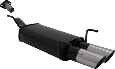 Immagine prodotto di Scarico sportivo Novus per Opel Astra G CC hatchback 2x76mm MS design con ABE
