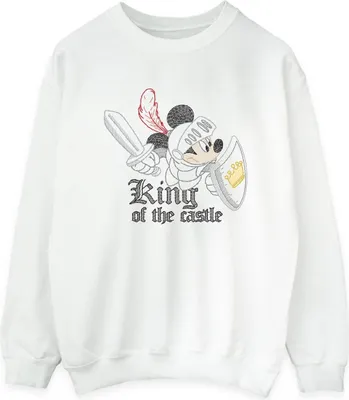 Produktbild von Disney - "King Of The" Sweatshirt für Damen BI29193 (XL) (Weiß)