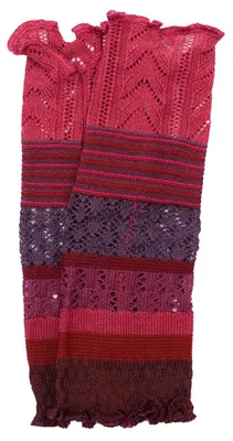 Produktbild von Invero, Merino Armstulpen Ruby Mehrfarbig, 100% Wolle (Beere)