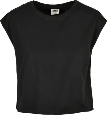 Produktbild von Urban Classics Ladies - Organic Short Top schwarz - M