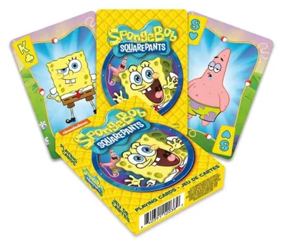 Obrázok produktu pre Vodnár Spongebob Kartová hra Jedna veľkosť