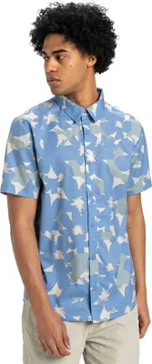 Produktbild von Quiksilver Handtman Kurzarmhemd Blau L Mann Blau L
