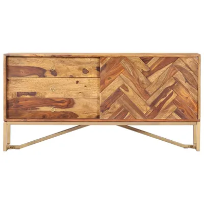 Produktbild von vidaXL Sideboard 118x30x60 cm Massivholz Akazie