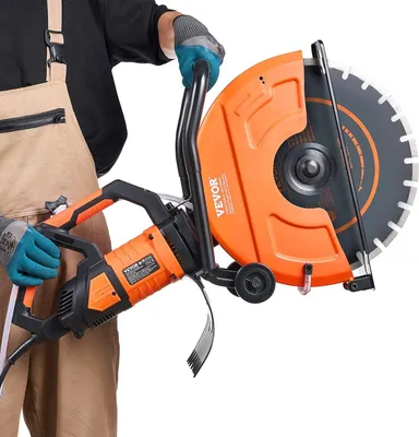 Immagine prodotto di Sega elettrica per calcestruzzo da 16'' Sega a umido/a secco con pompa dell'acqua e lama