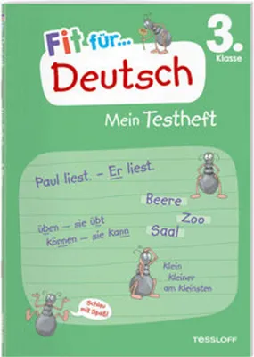 Produktbild von Fit für Deutsch 3. Klasse. Mein Testheft