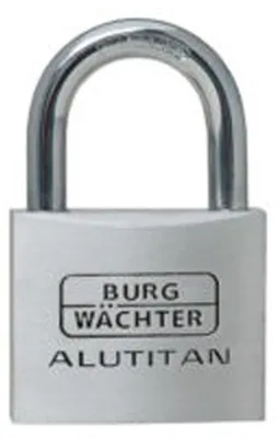 Obrázek produktu pro BURG WÄCHTER 36021 BURG WÄCHTER Vorhängeschloss ALUTITAN 770 30 silber, 1 St.