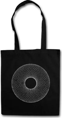 Produktbild von Urban Backwoods Donut Spiral, Stofftasche, Farbe: Schwarz