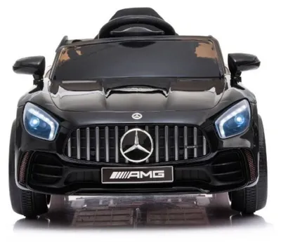 Produktbild von Kinderfahrzeug - Elektro Auto "Mercedes GT R" Mod. 011- lizenziert - 12V4,5AH, 2 Motoren, 2,4Ghz, MP3, Ledersitz+EVA-Schwarz