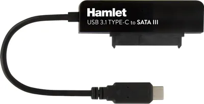 Produktbild von Hamlet XADTC-SATA, Schwarz, 70,5 mm, 26,8 mm, 12,5 mm, 20 g, 1 Stück(e)