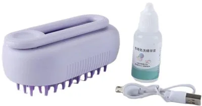 Produktbild von 4-in-1 wiederaufladbare Dampfbürste für Haustiere