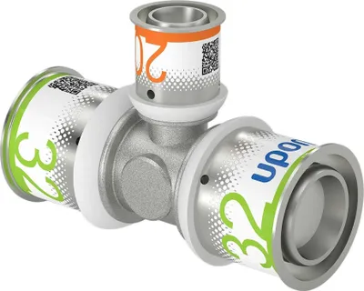 Produktbild von UPONOR S-Press PLUS, T-Stück, reduziert, 32-20-32, 1 Stk.
