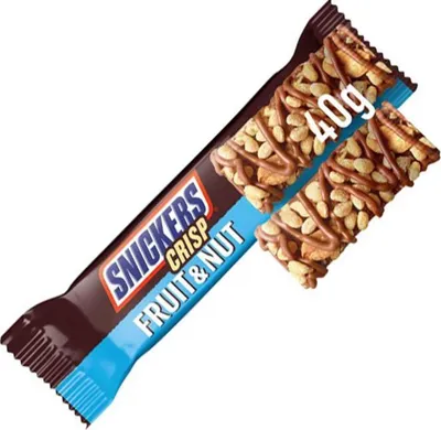 Produktbild von Snickers Crisp Fruit & Nut 40g