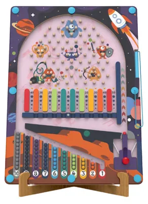 Productafbeelding van 2Kids Toys Magnetisch knikker spel "Ruimte", 2-in-1