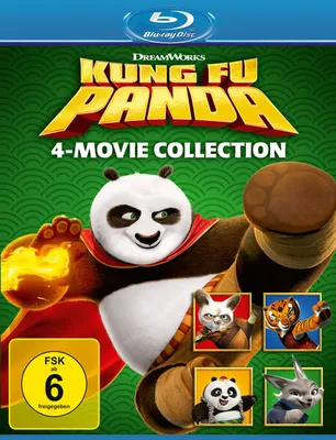 Obrázok produktu pre Kung Fu Panda - 1-4 Collection