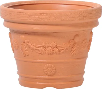 Zdjęcie produktu dla Doniczka Decora Ancient pomarańczowa 35 cm