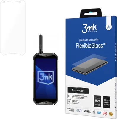 Zdjęcie produktu dla 3mk Display Hybridglass FlexibleGlass dla Ulefone Armor 20WT 0,3mm 7H