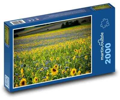 Obrázok produktu pre martinpuzzle - Puzzle 2000 - Kvitnúca lúka so slnecnicami