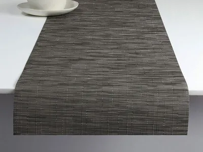 Produktbild von Chilewich Bamboo Tischläufer, Grey Flannel, 36 x 183 cm