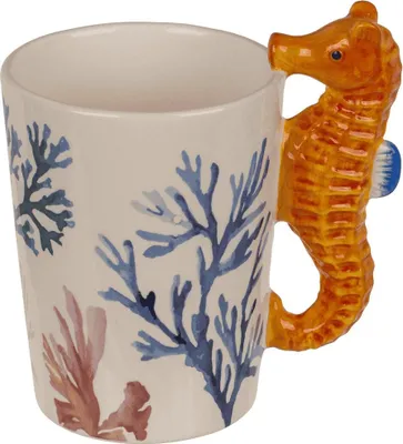 Produktbild von Kaffetasse ca. 300 ml mit 3D Meereswelt Design Tasse Kindertasse