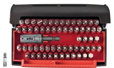 Produktbild von Bit-Satz Collector Standard, 25mm, 1/4" (schwarz, 61-teilig)