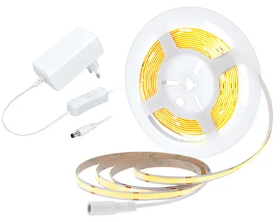 Obrázok produktu pre Pás LED sada 5m COB 8W/m WW IP20 SOLIGHT WM59-WW