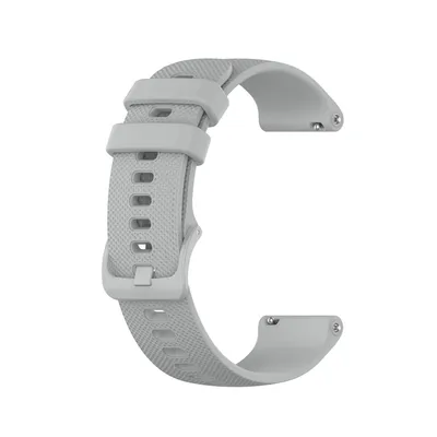 Produktbild von BStrap Silicone Land Armband für Garmin Vivoactive 4s, gray