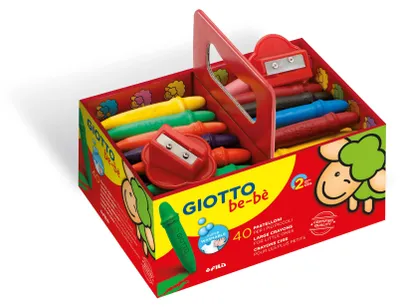 Produktbild von Giotto 462700, 40 Stück(e), Mehrfarbig, Mehrfarbig, Spitz, Kind, Junge/Mädchen