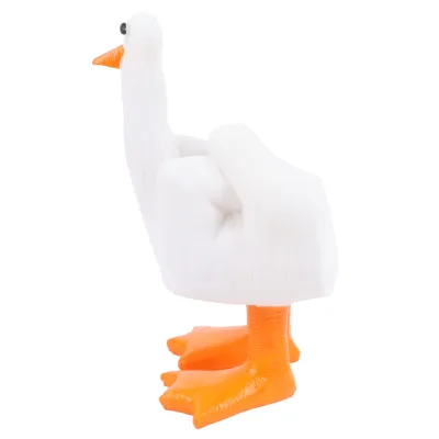 Obrázok produktu pre Stredný prst Duck dekorácie Funny Little Duck živice figúrka ornament dekor živice remeslo dekorácie socha socha pre domáce kancelárie Desktop Housewarming darček