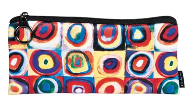 Productafbeelding van Fridolin etui, kunstcollectie, 19x9x1,5 cm, Wassily Kandinsky, kleurstudie