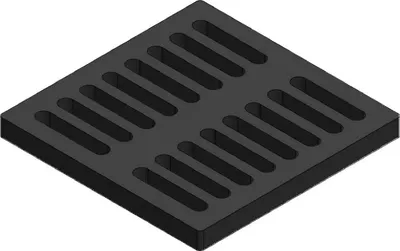 Produktbild von Kaminrost / Ascherost 175x175x15mm passend für Aduro 12 **
