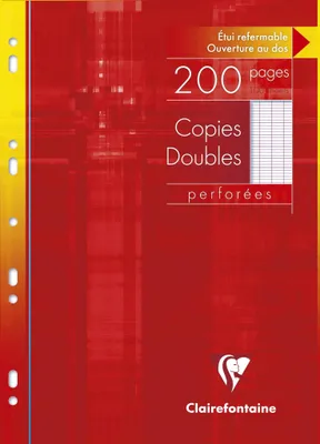 Obrázek produktu pro Clairefontaine 4711c, Vzorovaný, Červená, Žlutá, A4, 100 listy, Univerzální