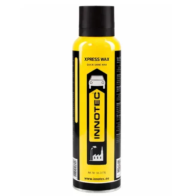 Immagine prodotto di Innotec Xpress Wax 200 ml – cera spray rapida per tutte le superfici lucide, garantisce una brillantezza profonda senza aloni e una protezione duratura.