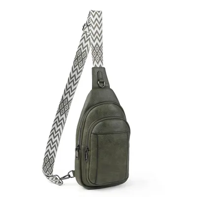 Produktbild von Umhängetasche Bauchtasche Damen Stylisch Umhängetasche Klein Crossbody Bag Handy Umhängetasche Crossbag Umhängen für Outdoorsport