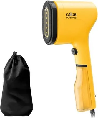 Produktbild von Calor DT2026C0, Tragbare Dampfbürste, 0,07 l, Gelb, Tasten, 20 g/min, 2 m