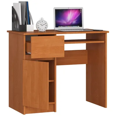 Immagine prodotto di Scrivania per PC AKORD PIKSEL cassetto sinistro in ontano L90 x H77 x P50 cm